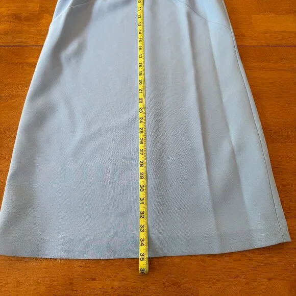 NWT!!! Kate Spade Astral Blue Bow Twill Shift Dress, size 8 - Picture 3 of 8